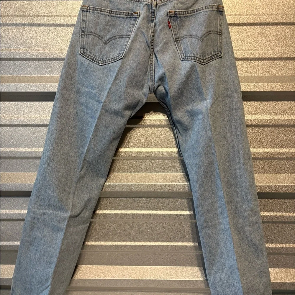 Levi's Light Blue Straight Jeans
